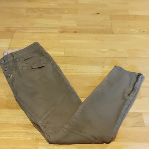Free People Seamed Moto Jean - Picture 1 of 6